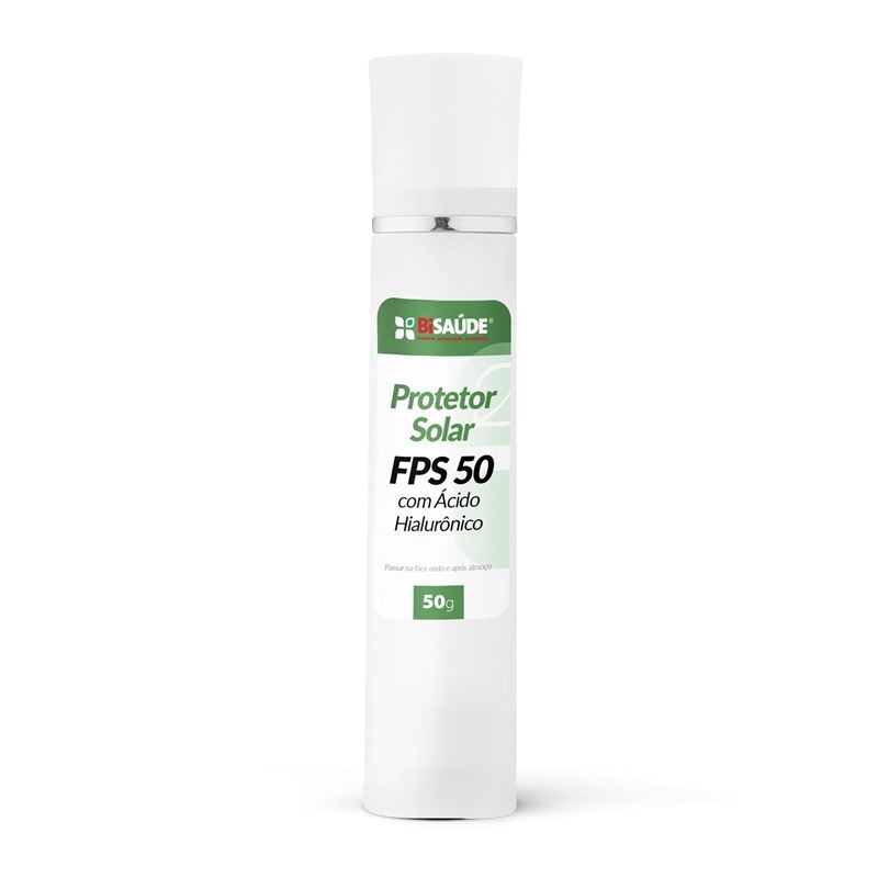 Protetor Solar FPS 50 com Ácido Hialurônico 50g