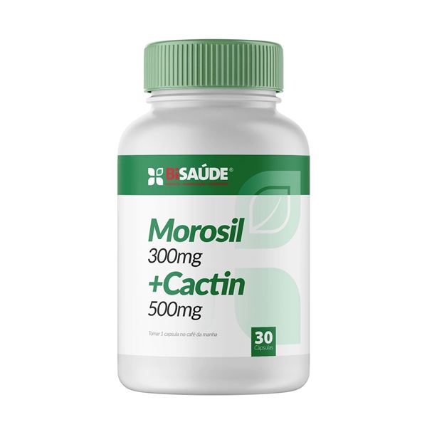 Morosil 300mg + Cactin 500mg 30 Cápsulas