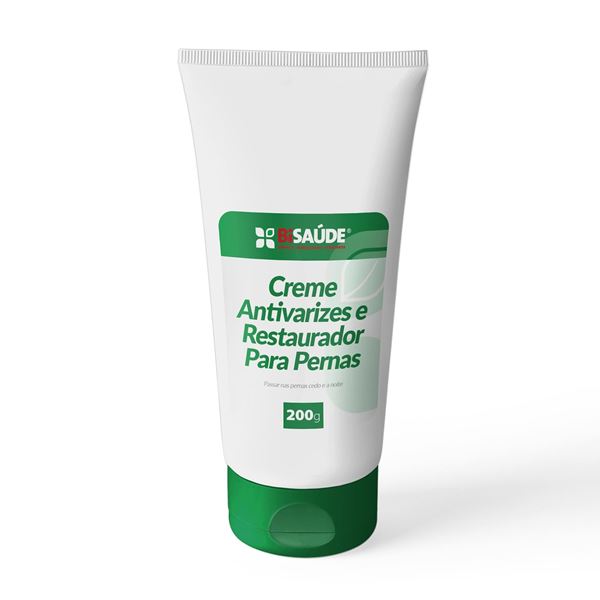 Creme Antivarizes e Restaurador Para Pernas 200g