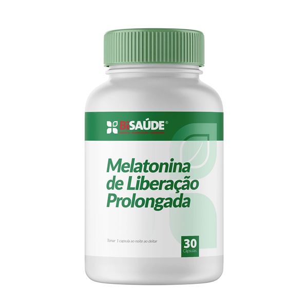 Melatonina de Liberação Prolongada 30 Cápsulas