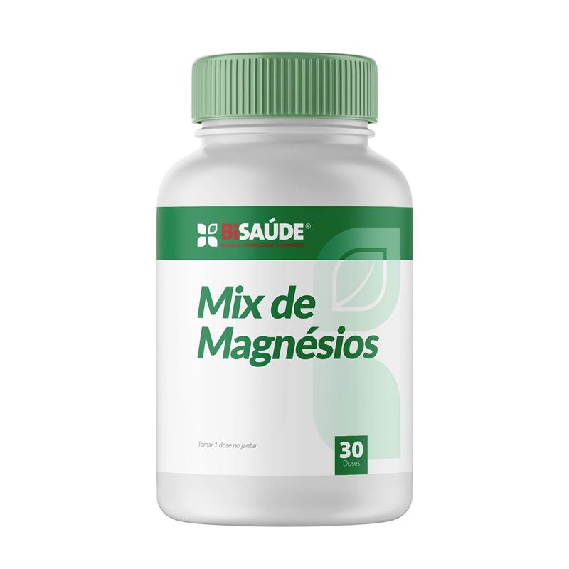 Mix de Magnésios 30 Doses