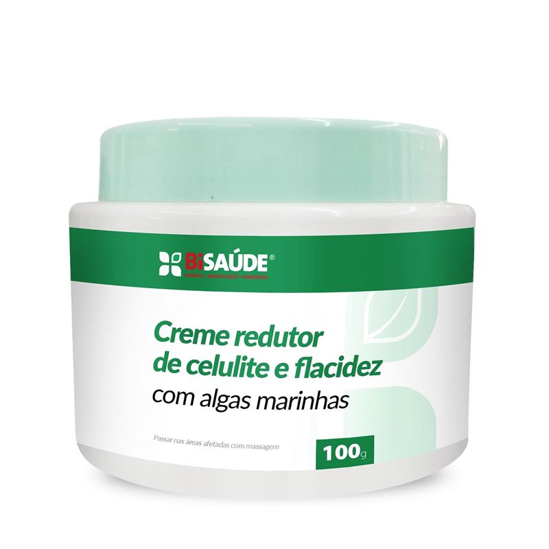 Creme Redutor de Celulite e Flacidez com Algas Marinhas 100g