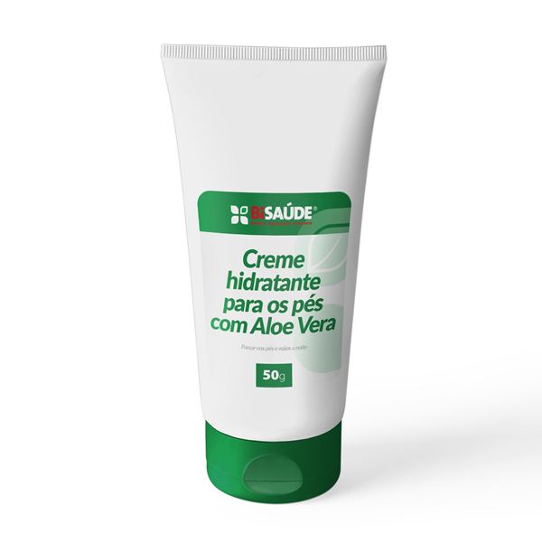 Creme Hidratante para os Pés com Aloe Vera 50g