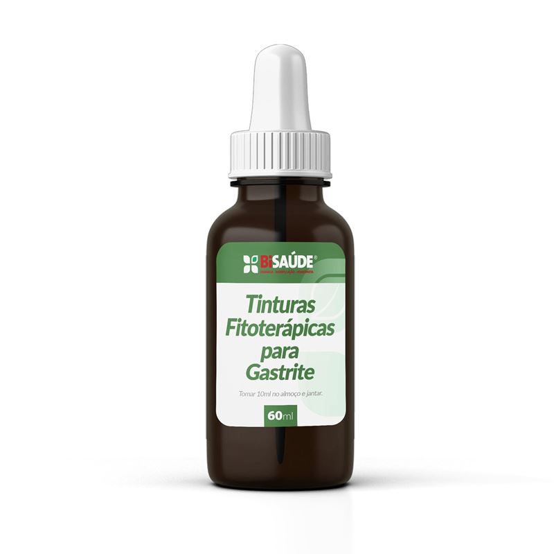 Tinturas Fitoterápicas para Gastrite 60ml