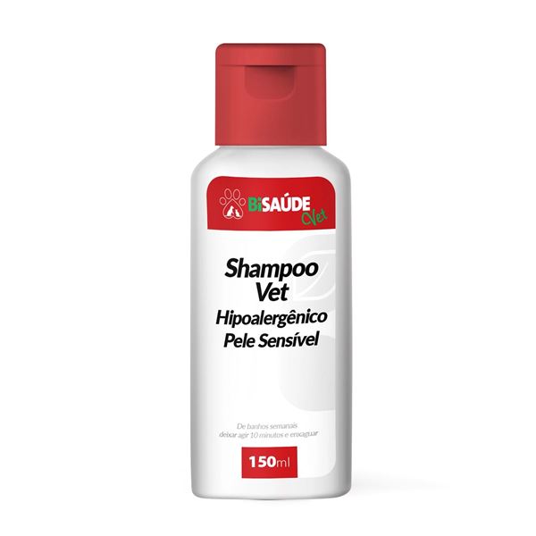 Shampoo Vet Hipoalergênico Pele Sensível 150ml