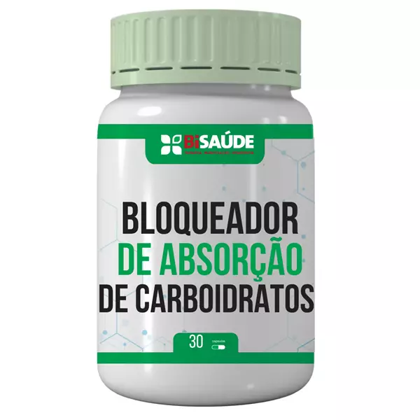 Bloqueador da Absorção de Carboidratos 30 Doses