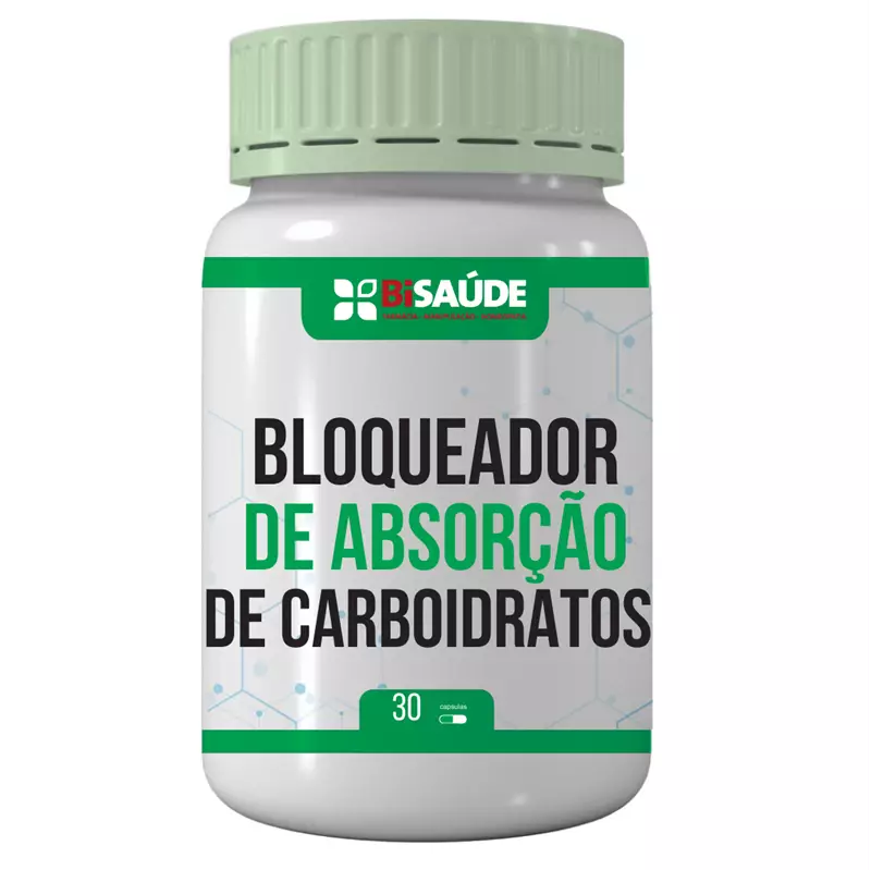 Bloqueador da Absorção de Carboidratos 30 Doses