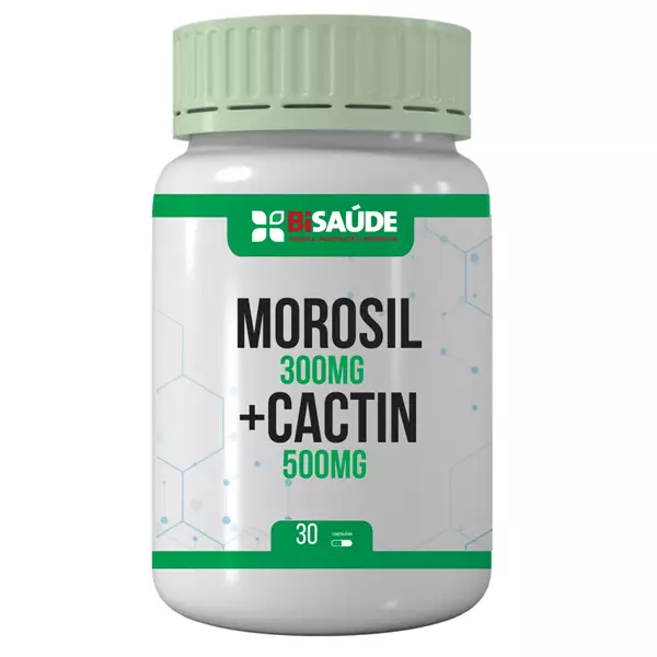 Morosil 300mg + Cactin 500mg 30 Cápsulas