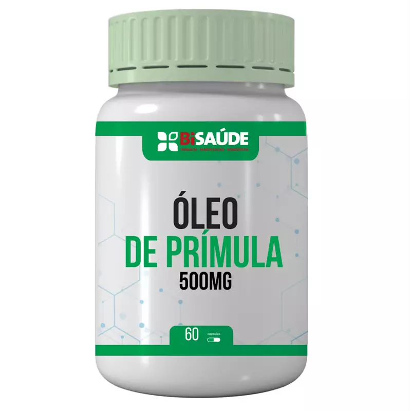 Óleo de Prímula 500mg 60 Cápsulas