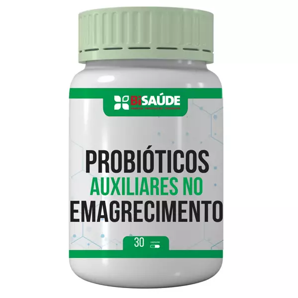 Probióticos Auxiliares no Emagrecimento 30 Cápsulas