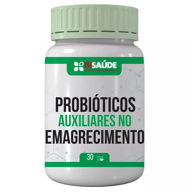 Probióticos Auxiliares no Emagrecimento 30 Cápsulas