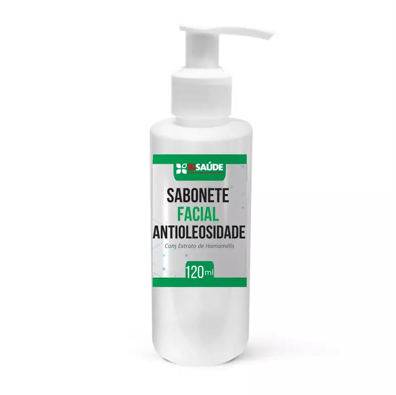 Sabonete Facial Antioleosidade 120ml