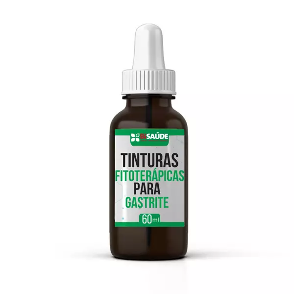 Tinturas Fitoterápicas para Gastrite 60ml
