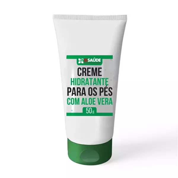 Creme Hidratante para os Pés com Aloe Vera 50g