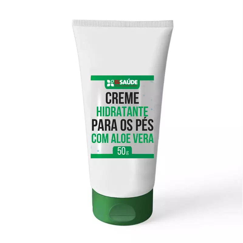 Creme Hidratante para os Pés com Aloe Vera 50g
