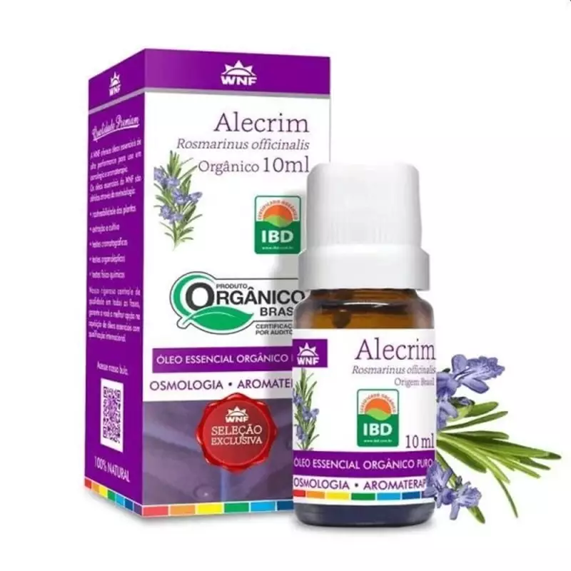 Óleo Essencial Alecrim WNF � 10mL
