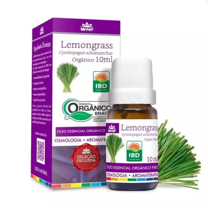 Óleo Essencial Lemongrass WNF � 10mL