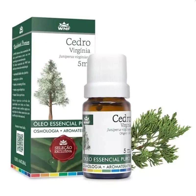  Óleo Essencial Cedro Virginia WNF � 5mL